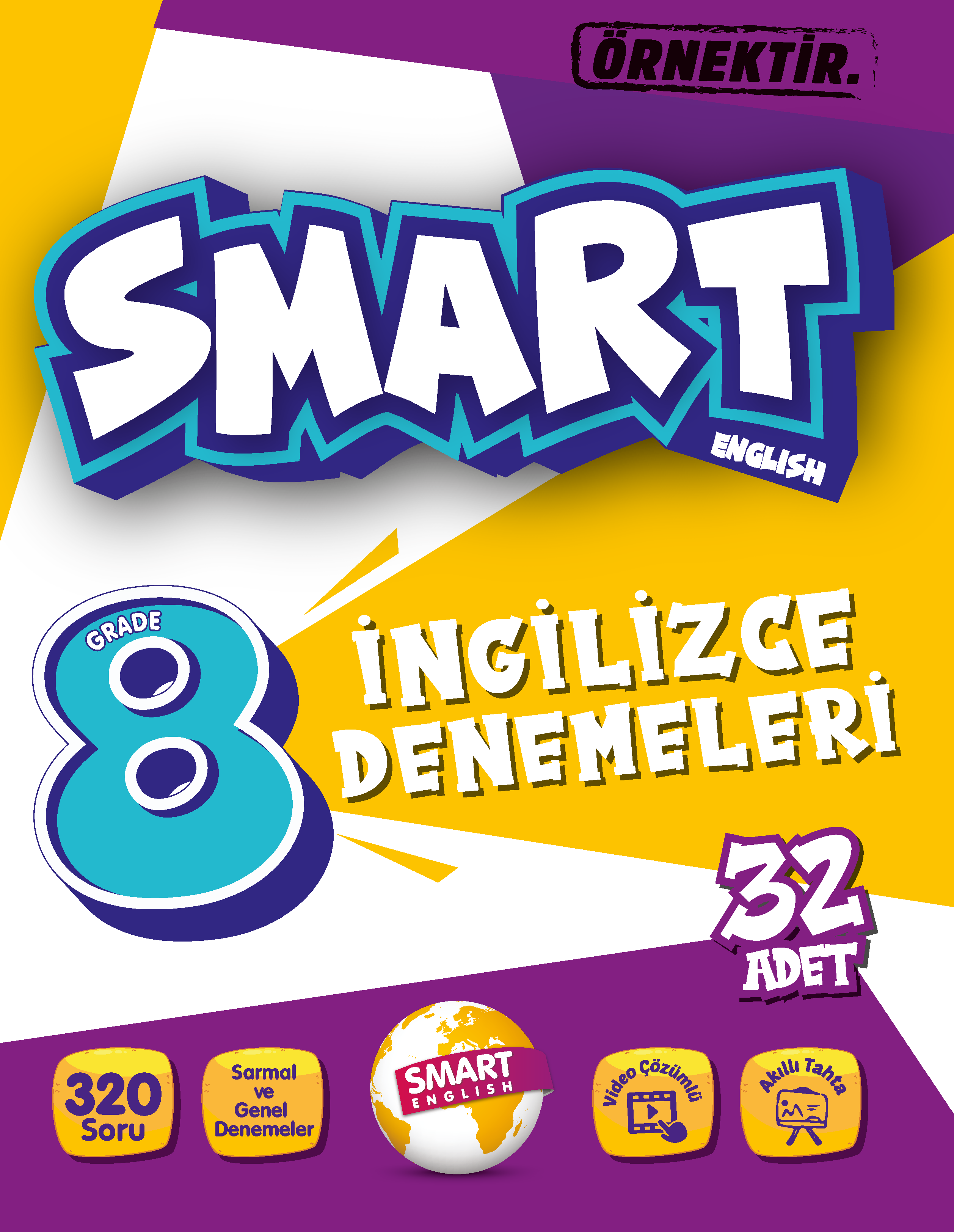 Grade 8 Smart English 32 Adet İngilizce Denemeleri